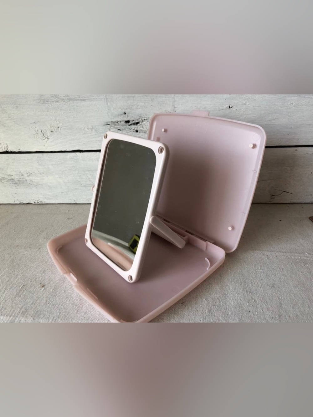 Vintage MARY KAY Consultant Pink Travel Mirror